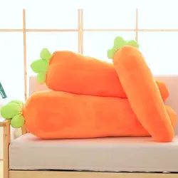 Очень большая подушка-Морковка, плюшевые игрушки, Пижама, мультяшная длинная подушка для девочек, креативный подарок на день рождения