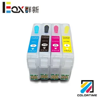 

502 502xl Refillable cartridges with Auto Reset Chip For Epson Printer XP-5100 XP-5105 WF-2860DWF WF-2865DWF