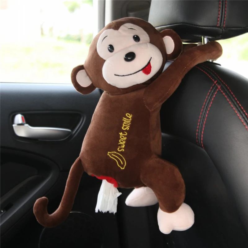 Creative Cartoon Paper Napkin Tissue Box Animal Tissue Napkin Paper Box Durable Practical  Convenient Household Items