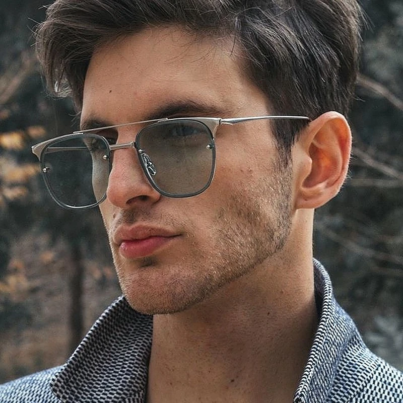 Tomar conciencia Educación escolar Aproximación Gafas de sol de diseñador para hombre y mujer, lentes de sol de marca con  estilo, Vintage, sin montura, 2019|De los hombres gafas de sol| - AliExpress
