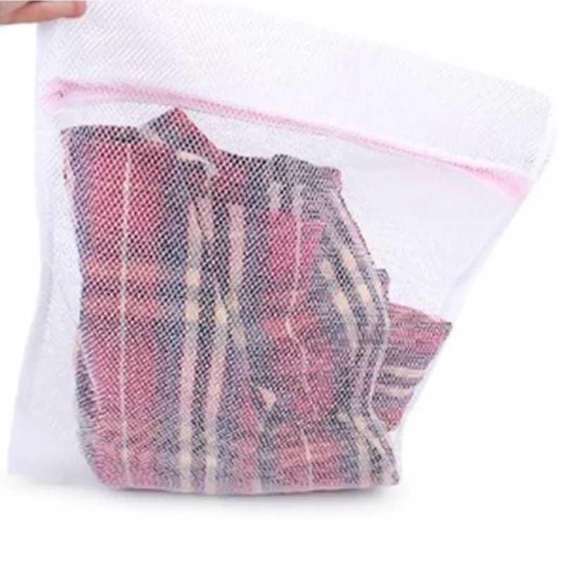 Clothes Washing Machine Laundry Bra Aid Lingerie Mesh Net Wash Bag Pouch Basket Femme 3 Sizes