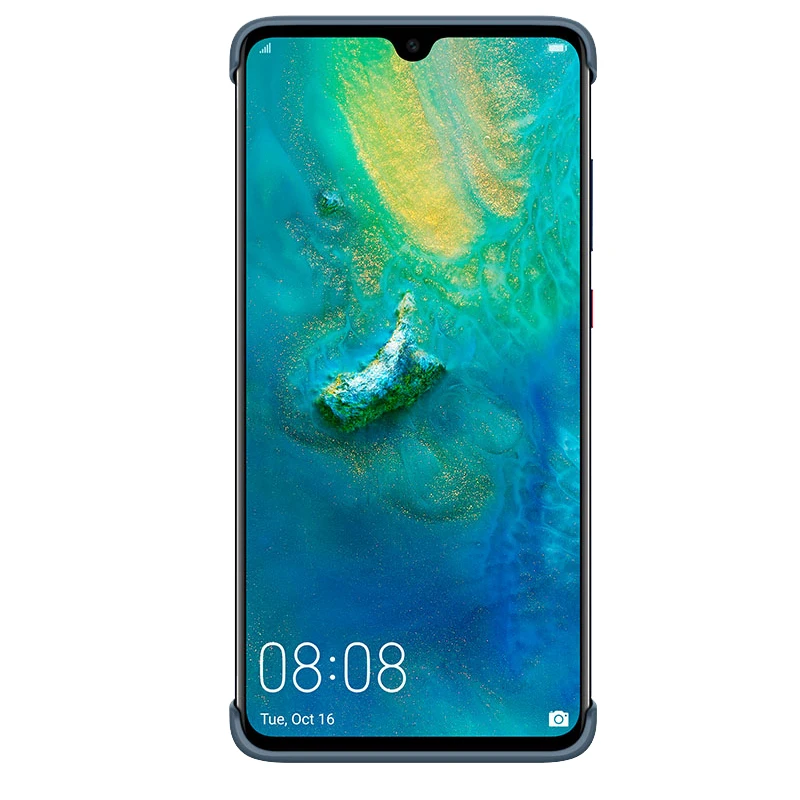 Оригинальный официальный HUAWEI mate 20 Pro Чехол Обложка на заднюю панель из