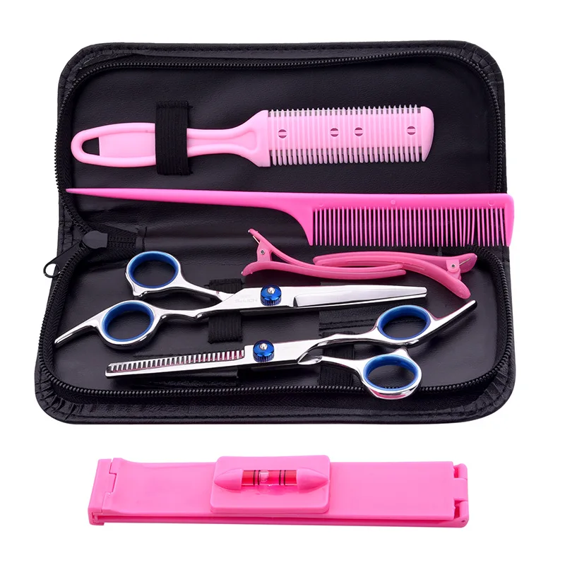 

Profession Repair Hair Tool Hairdressing Scissors Thinning Scissors Straight Snips Household Set Combination Fringe Cutting Inst