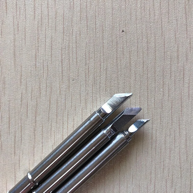 3 шт. T12 серии Железный наконечник T12-K KU KF для припой HAKKO железные наконечники паяльная сварка