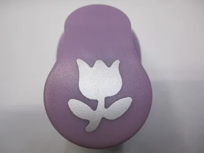 Sweet tulip " дырокол для кругов Diy дырокол для скрапбукинга Дырокол Eva Maker дети скрапбукинга бумажный резак тиснение резчик 25 мм - Цвет: Sweet tulip