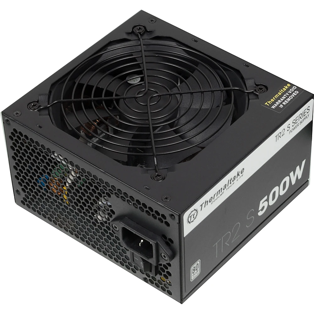 Блок питания Thermaltake ATX 500W TR2 S 80+(24+4+4pin) APFC 120mm fan 5xSATA RTL