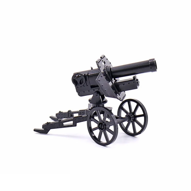 Friends Building Blocks Military Series Machine Guns Cannon Weapon DIY Building Blocks Children's Toys Blocks Accessories 1PCS