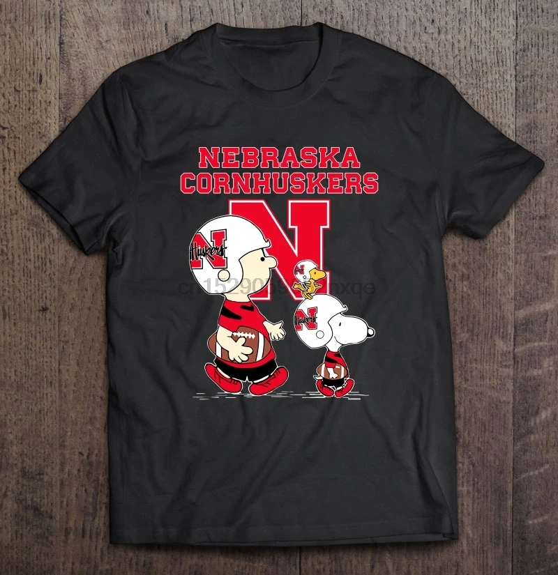 Мужская забавная футболка модная Nebraska Cornhuskers арахис версия фильма женская