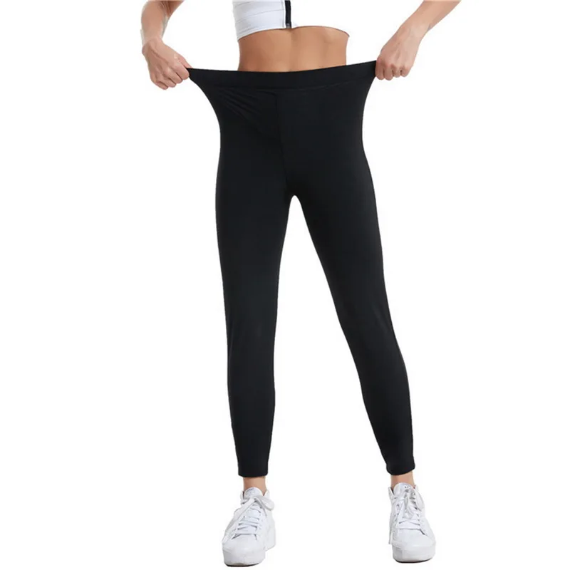 girdles Women Thermo Body Shaper Slimming Pants Silver Coating Weight Loss Waist Trainer Fat Burning Sweat Sauna Capris Leggings Shapers tummy tucker for women