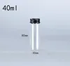 10pcs 15-110ml Small Glass Bottle With Cap Kitchen Glass Canister Snack Sugar Storage Container Jar Bottle Kitchen Accessories 4
