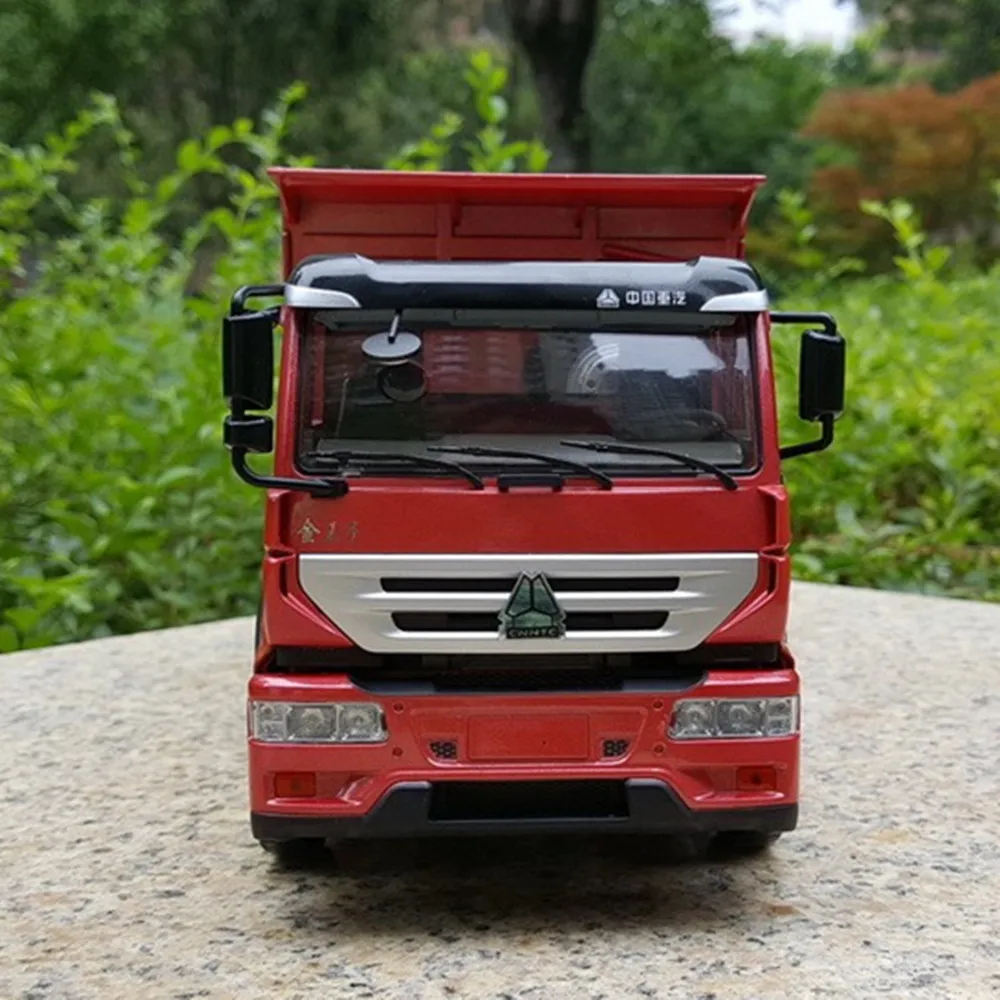 Редкий оригинальный литый под давлением 1:24 саиц Iveco Hongyan King Kong самосвал