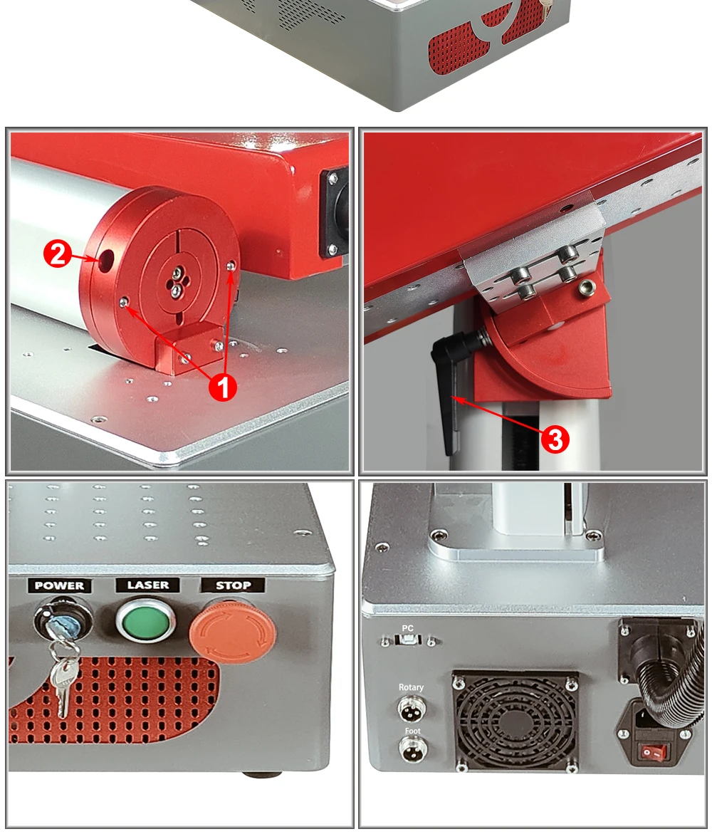 Hunst Metal Laser Marking Machine with JPT Raycus Max Source 20W 30W Foldable Mini Fiber Laser Engraver for DIY Marking Gift Hunst Metal Laser Marking Machine with JPT Raycus Max Source 20W 30W Foldable Mini Fiber Laser Engraver for DIY Marking Gift