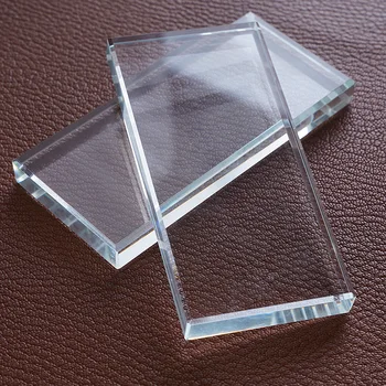 

Leather Craft tools Tempered Glass Slicker Scraping plate Leather shipper for Burnishing Leather Backing Board