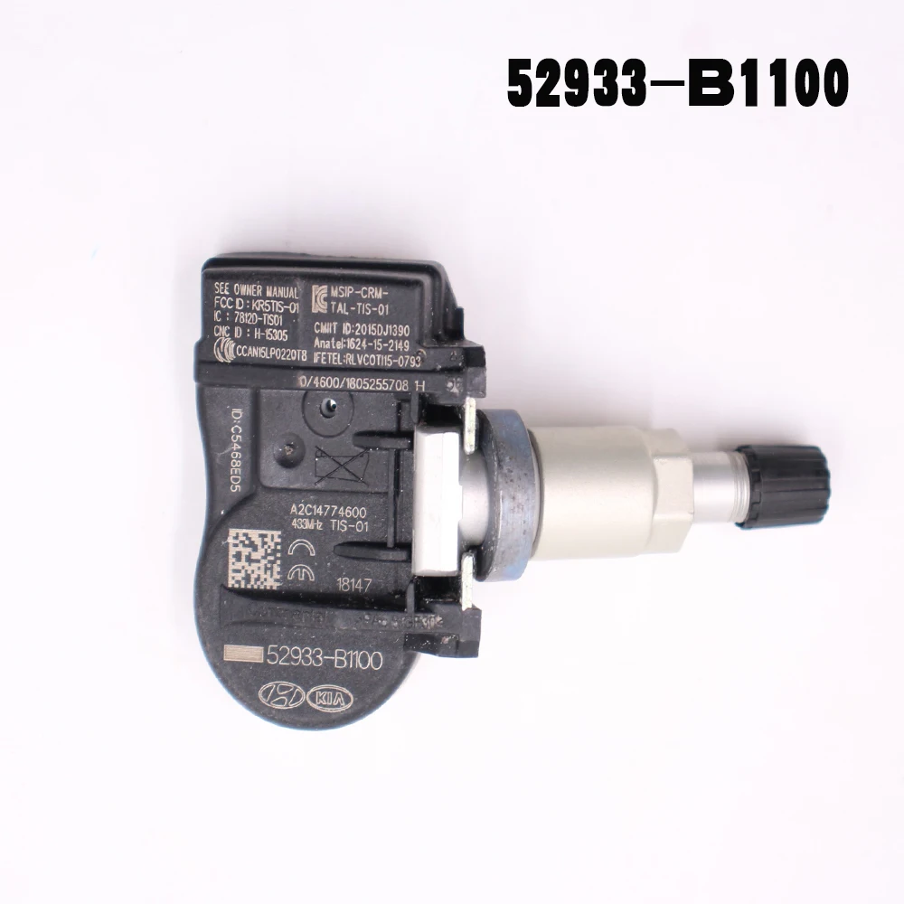 Датчик давления в шинах 529332M650 529333N100 52933B1100 для Hyundai Sonata Equus Santa Fe Kia Carens Ceed|Датчик