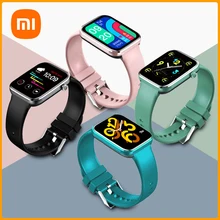 

2022NEW New Xiaomi Youpin Smart Watch P15 Men Heart Rate Tracker Full Touch Fitness Waterproof Mi Smartwatch For Android Huawei