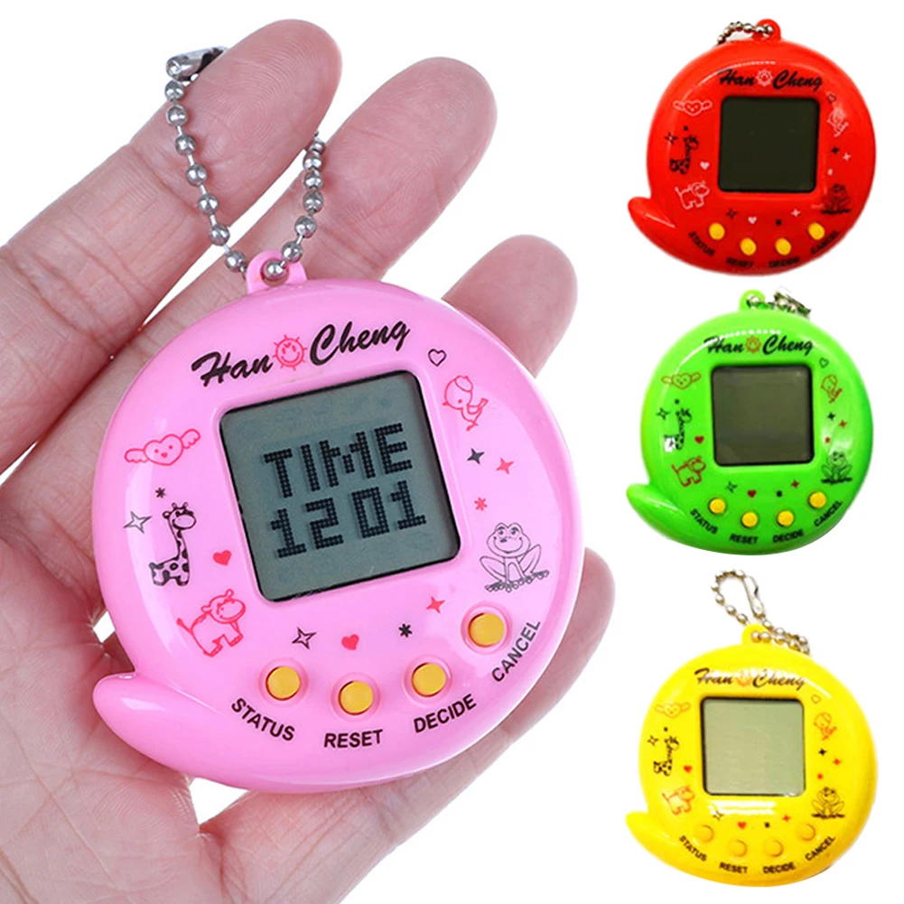 Creative Electronic Pet Game Tamagotchi Toy 168 Pets In 1 Virtual Pet Electronic Toys Mini Handheld Game Children Gifts