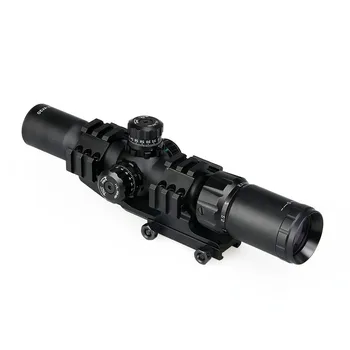 Tactical 1.5-4x30 Hunting Optical Sight Rifle Scope Sight RMR Adjustable Red Dot Scope Spotting Scope For Rifle riflescope hawke 6 5 20x42 sf riflescope mil dot hunting optics scope high performance rifle scope with optical sight for hunting scopes