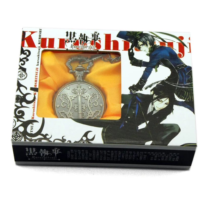 Черный Батлер небесный призрак Себастьян Michaelis аксессуары для косплея ожерелье