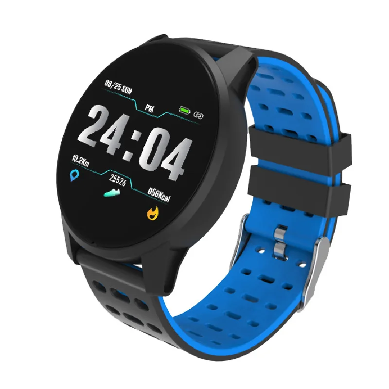 

Smart Watch B2 Smart Bracelet Sports Alarm Clock Heart Rate Blood Pressure Heart Rate Tracker Big Round Screen Smart Band Smart