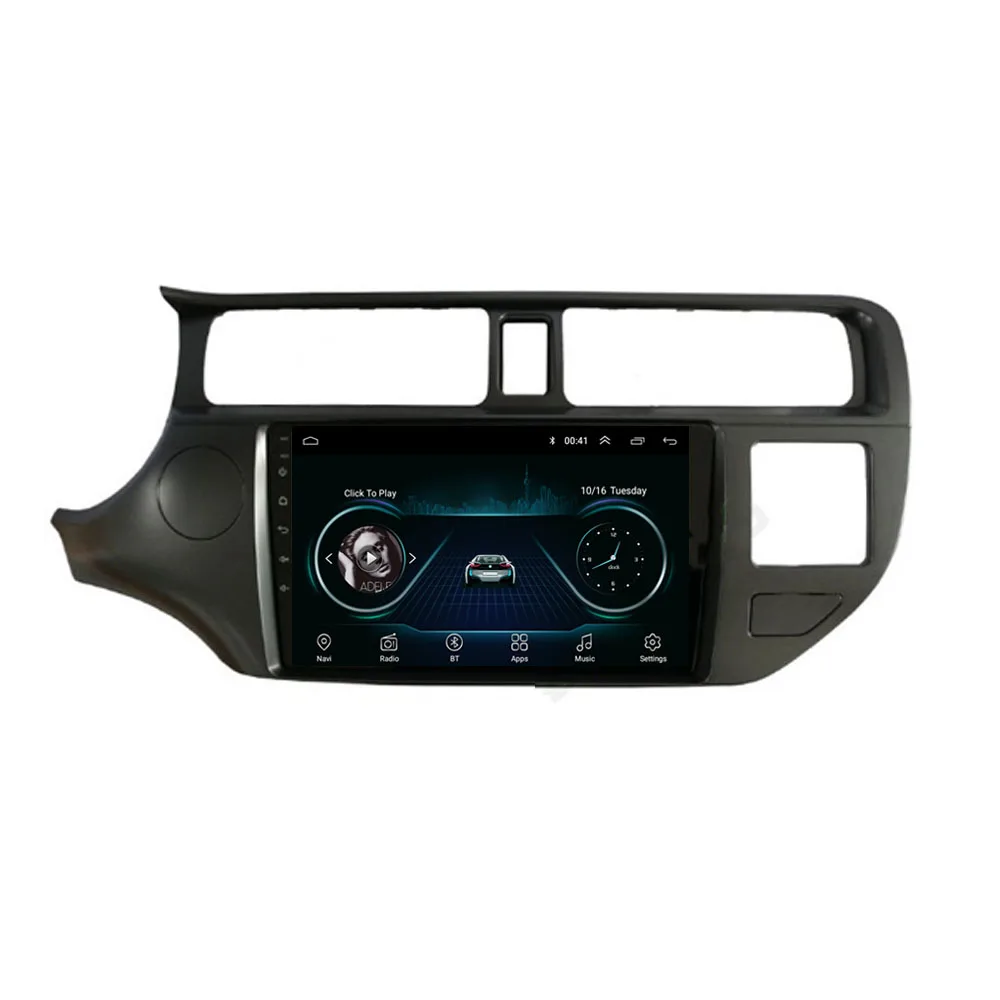 9 \4G LTE Android 8.1 Voor KIA k3 rio 2011 2012 2013 2014 Multimedia Stereo Auto Dvd-speler navigatie GPS Radio