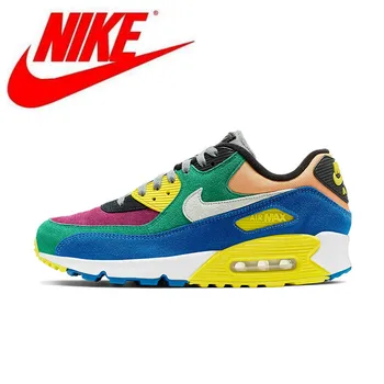 

Original Authentic NIKE AIR MAX 90 ESSENTIAL Women's Running Shoes Outdoor Sports Shoes Trend Comfortable 325213-137 M non-slip
