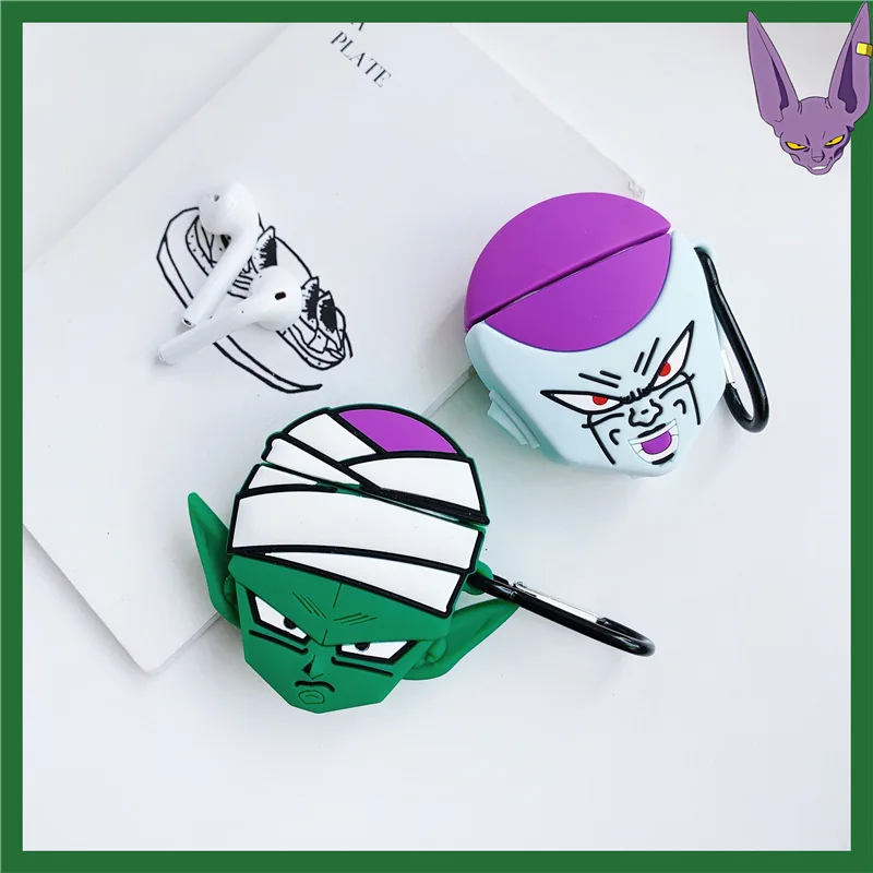 

Dragon Ball Soft Silicone For Apple AirPods 1 2 Case Bick Fliesa Earphone Cover Bluetooth Protection Cute Cartoon Bag Coque