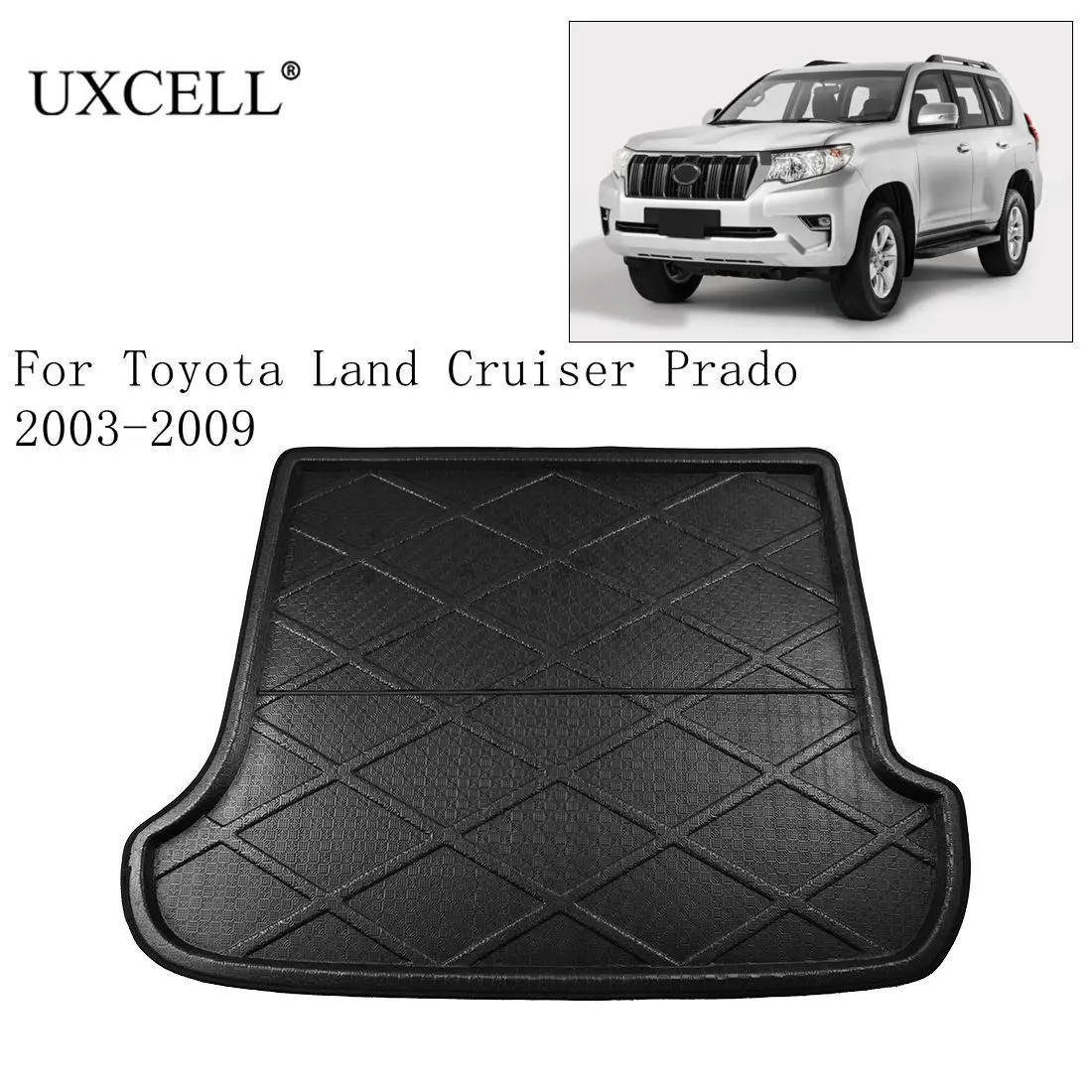 Uxcell Pe Eva Foam Plastic Rear Trunk Tray Boot Liner Cargo Floor
