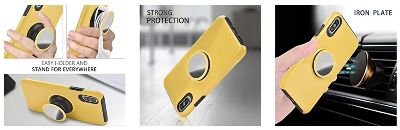 iphone 8 cardholder cases 2in1 Hybrid Hard PC Cover Soft Rubber Bumper Case with Kickstand For iPhone 11 Pro mas XS Max XR 6s 7 8 Plus Drop Protection iphone 8 plus wallet case