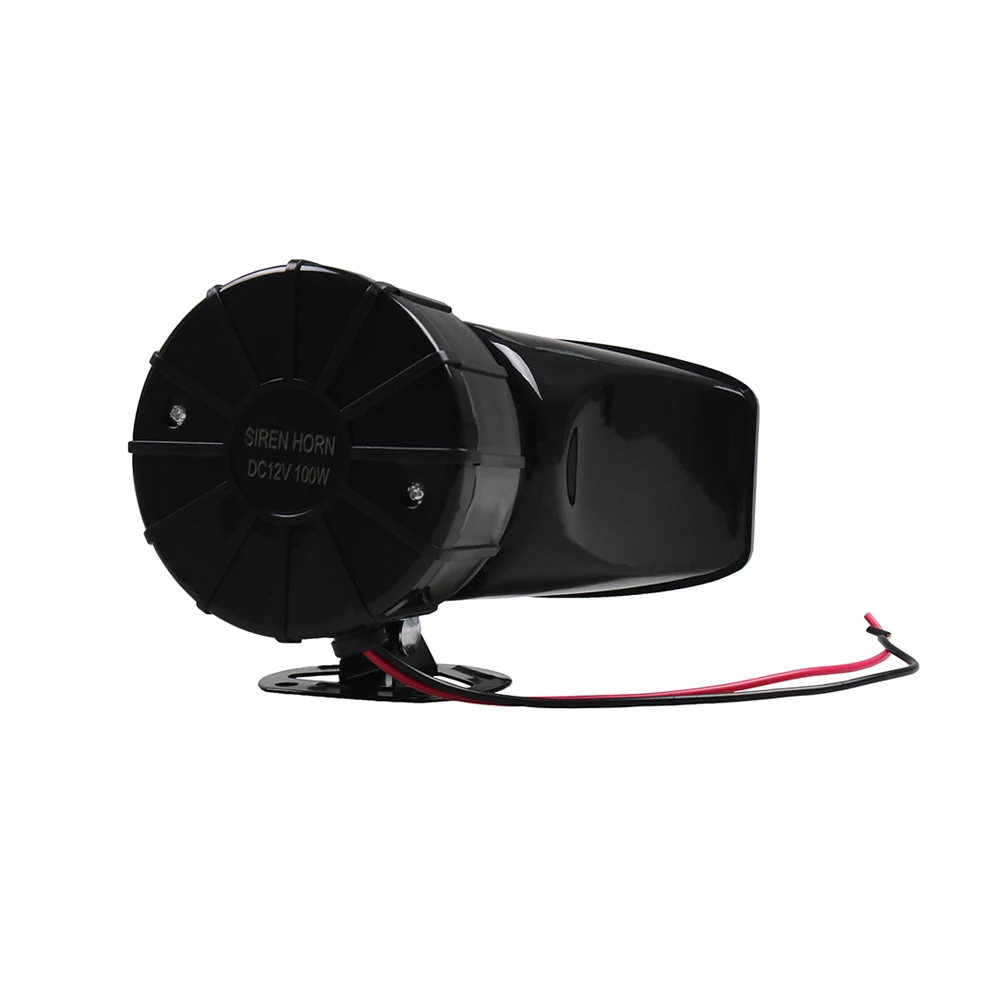 Loud Car Warning Alarm 12V 7 Tones Wireless Electronic Siren 130dB Police Fire Siren Horn