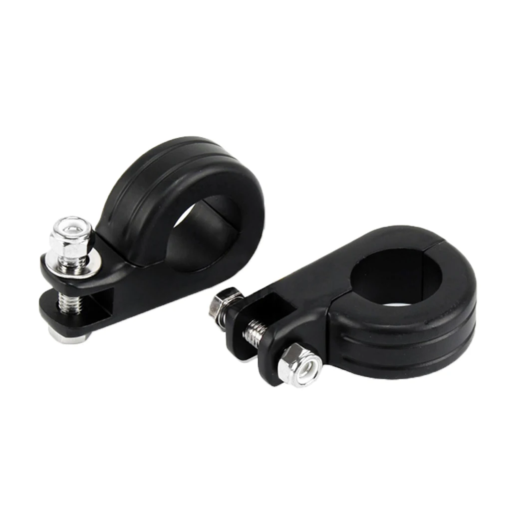 CNC aluminum alloy Highway Foot Peg Clamps Mount Kit for Harley 1-1/2'' 38mm Bar Engine Guard
