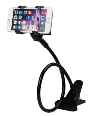 mobile phone stand for desk Angle Adjustable Cradle Cellular Articulated Arm Support Baby Monitor Mobile Cell Phone Holder For Bed Record Videos Long Arm mobile stand for home Holders & Stands