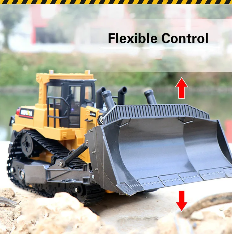 man remote control truck