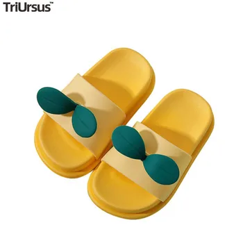 

Summer Cute Cartoon Children Slippers Boys and Girls Non-slip Indoor Home Bathroom Bath Baby Slippers PVC Toddler Slides Shoes