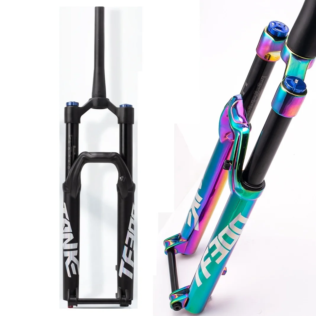 

Colorful MTB Bicycle BOOST Fork 27.5 29er Mountain Bike Rebound Adjustment Fork Reba Air 110*15MM Suspension Oil and Gas Fork