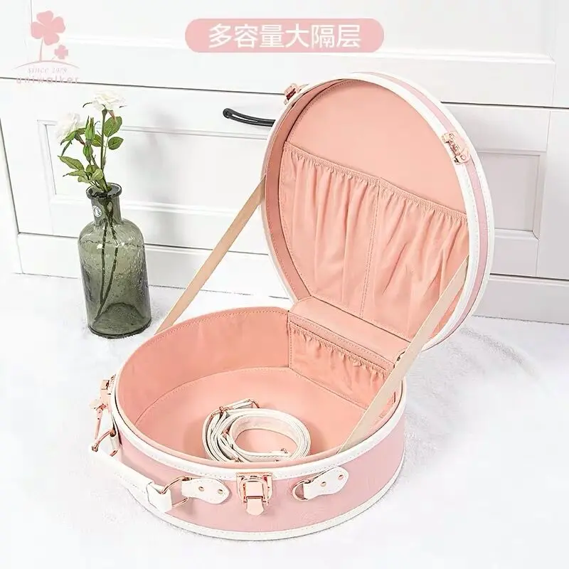 New Fashion Floral PU Travel Bag Rolling Luggage sets 13"20"22"24"26" inch Women Retro Trolley Suitcase with Universal Wheels pu leather suitcase