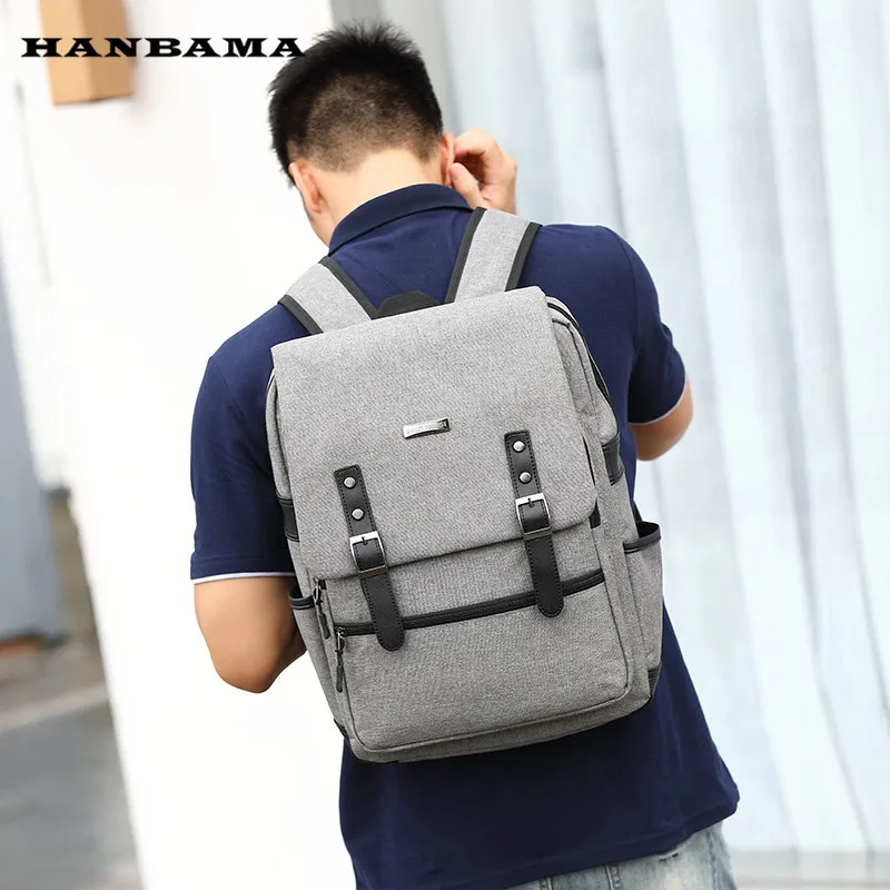 

Hummer Backpack Women's College Style Casual Backpack High School College Student School Bag Street Korean-style Backpack