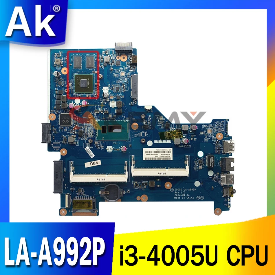 For HP Pavillion 15-R LA-A992P 776078-001 SR1EK I3-4005U N15V-GM-S-A2 Notebook motherboard Mainboard full test 100% work | Компьютеры и