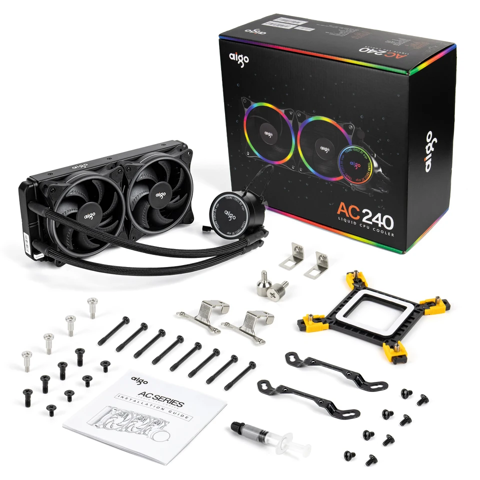 Aigo ACSE 120 240 360 pc Integrated water cooling radiator