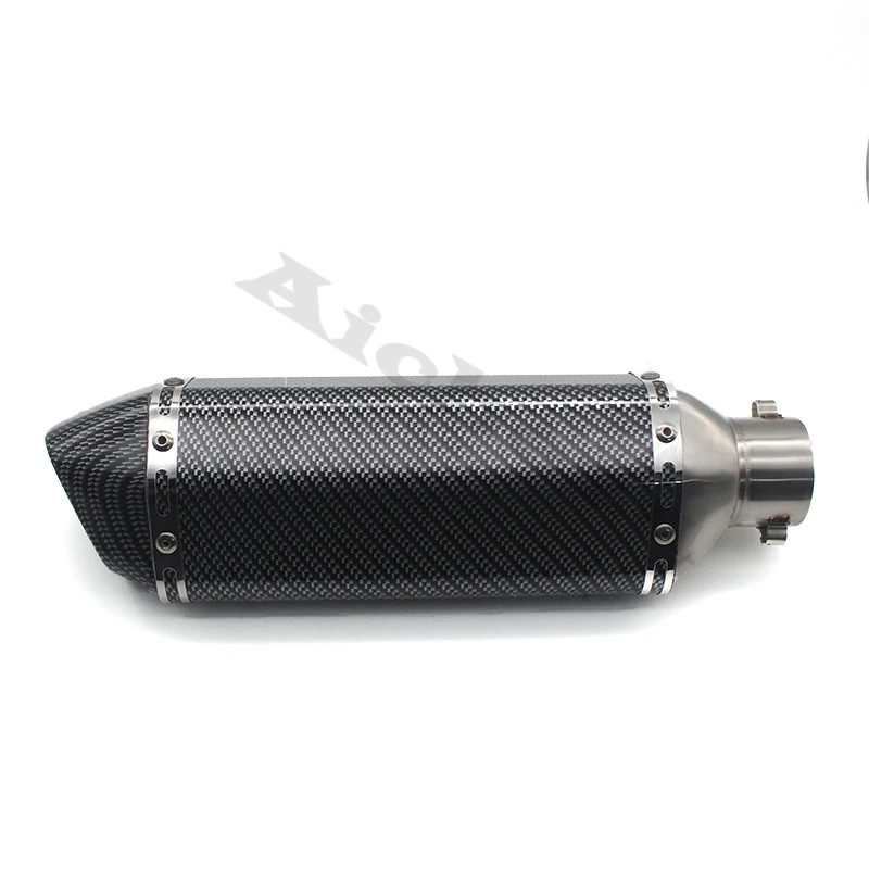 ACZ для Honda Yamaha Kawasaki 28-51 мм 36-51 мм 38-51 мм Универсальная выхлопная труба мотоцикла глушитель W/глушитель из углеродного волокна
