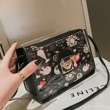 Местная Стоковая женская прозрачная сумка через плечо прозрачная сумка "Желе" клатч пластиковая сумка новая