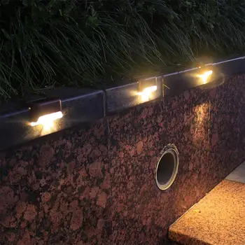 

Walkway Lights Street Lamp Wall Light Eco-Friendly Durable Solar 1LED Waterproof Home Outdoor