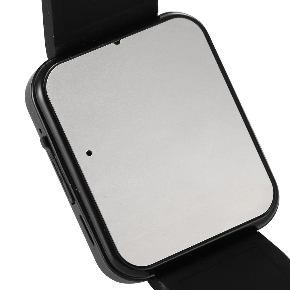 Black Smart Watch Touch Screen TFT LCD Display Simple Watch Waterproof Casual Wrist Watch For Men And Women