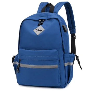 

Ins Super Fire Backpack Student Simple Backpack Korean Campus Usb Charging Backpack