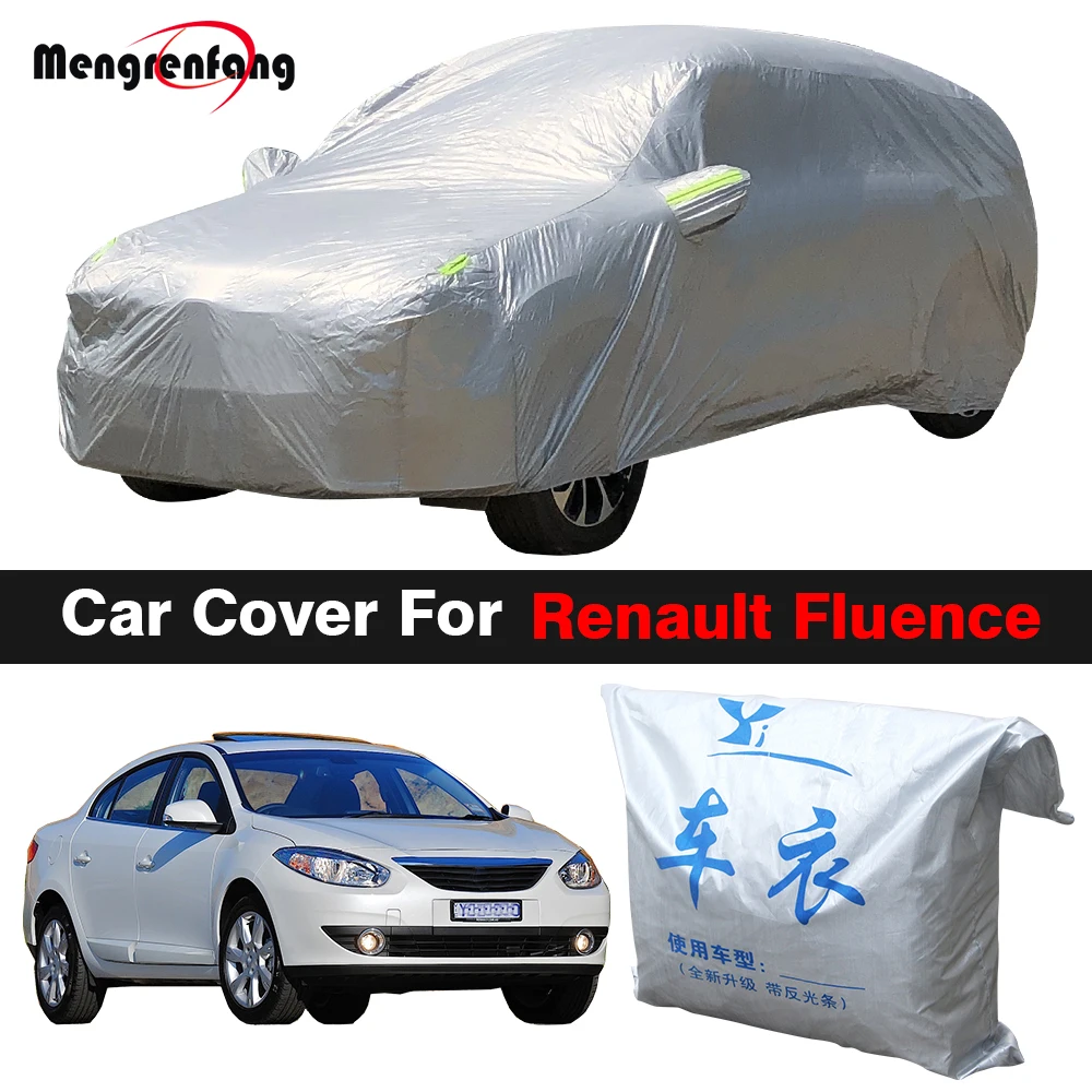 Full Car Cover For Renault Fluence Auto Outdoor Anti-UV Sun Shade Snow Rain Dust Protection Windproof | Автомобили и мотоциклы