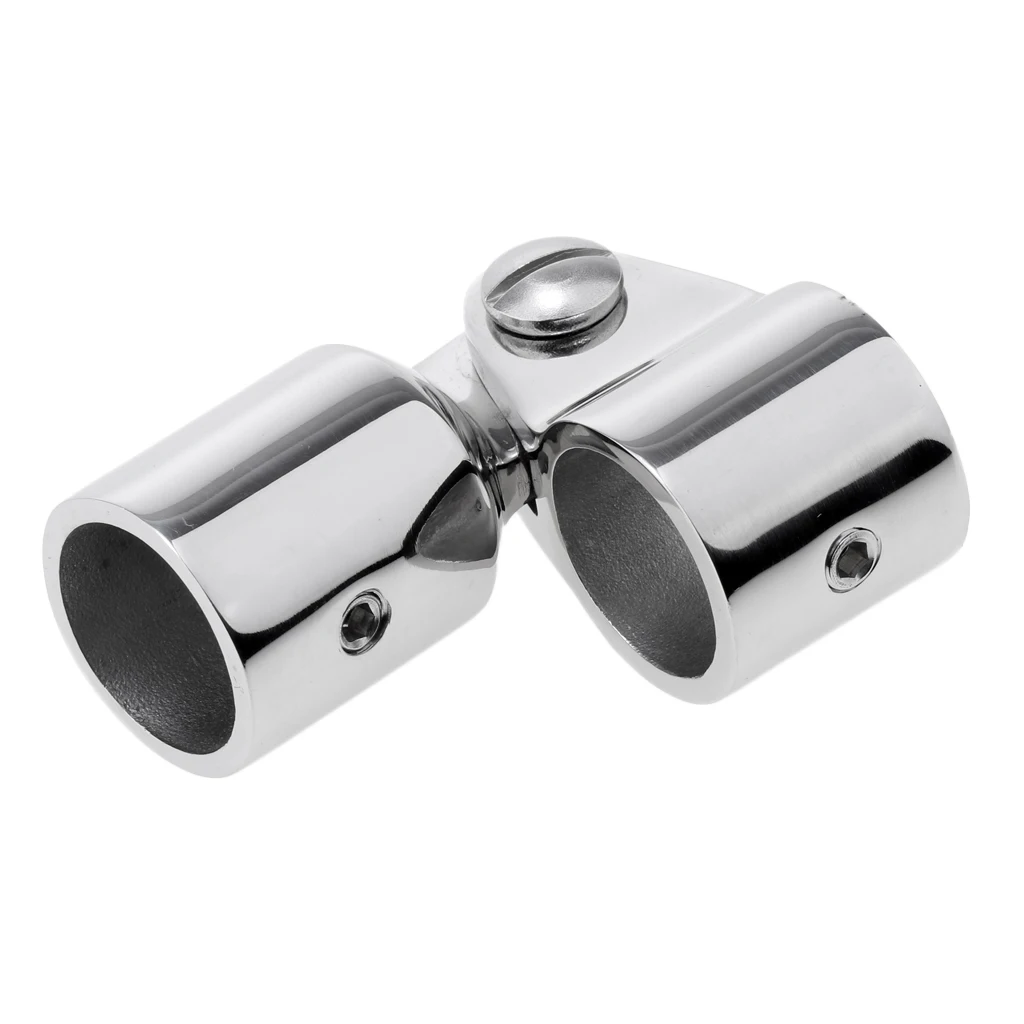 22mm Marine Stainless Boat Bimini Top Deck Hinge With Quick Release Pin