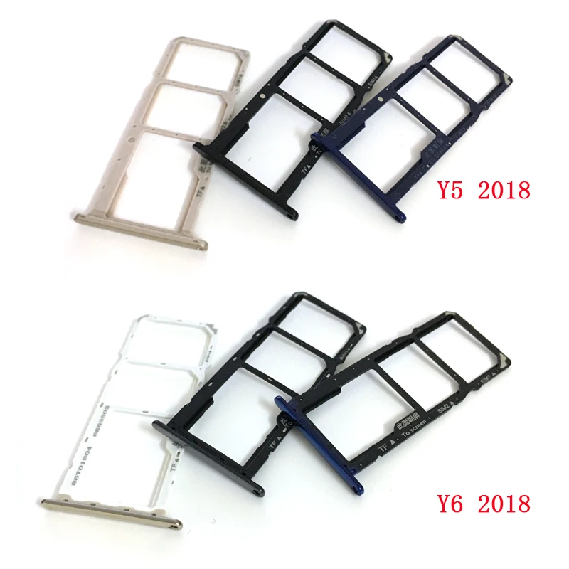 Лоток для Sim карты Huawei Y5 2018 Y6 Prime 2018|Адаптеры SIM карт| |