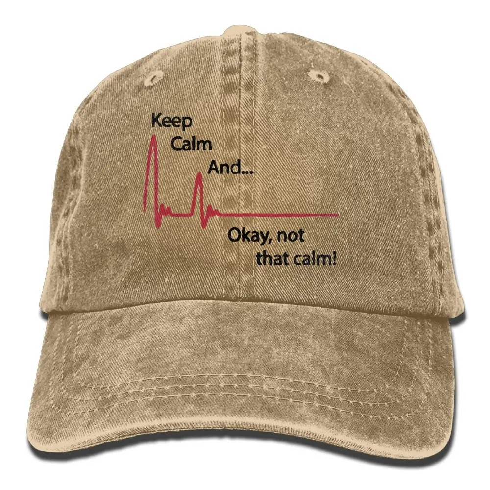 Keep Calm and.1 унисекс бейсбольная кепка хлопок деним Регулируемая охотничья Кепка для мужчин или женщин
