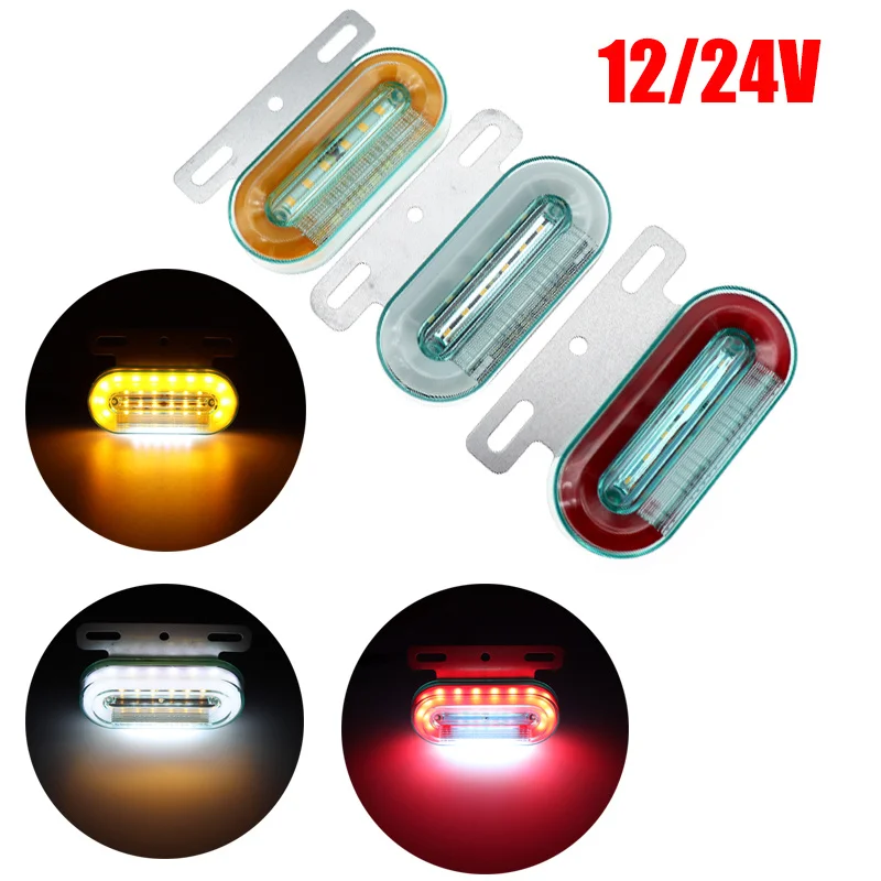 12v/24v 12 Led Side Marker Lights Car External Lights Signal Indicator