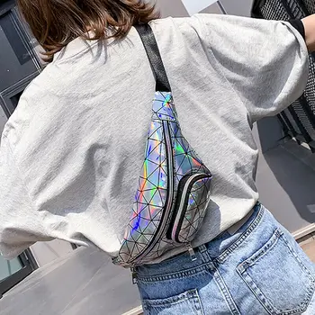 

2019 Leather Lingge Waist Bag Men Belt Pack Women Chest Handbag Unisex Travel Waist Bags Fashion Ladies Belly Pack Phone Pouch