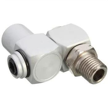 

Hose Air Swivel Connector Flow Fitting Metal 100 PSI Workshop Tools Line